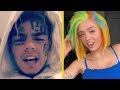 6IX9INE Speaks On People Copying His Rainbow Hair!