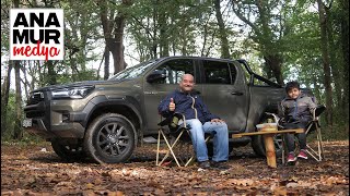 Toyota Hilux 2020 Baba Oğul Test / Makyajlı Hilux ile yağmurda piknik yaptık