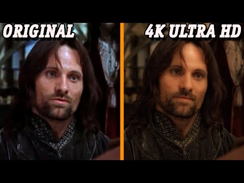 The Lord of The Rings Trilogy 4K Ultra HD vs Original | Graphics Comparison | 2020
