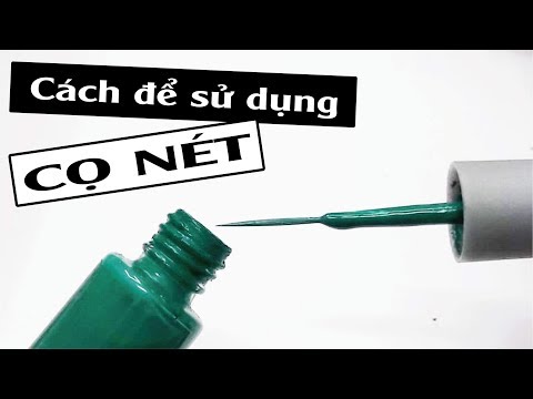 5 ngày luyện thành thạo cọ nét cơ bản | Nail Striper/Liner Brush | Sahsa Minhnhat