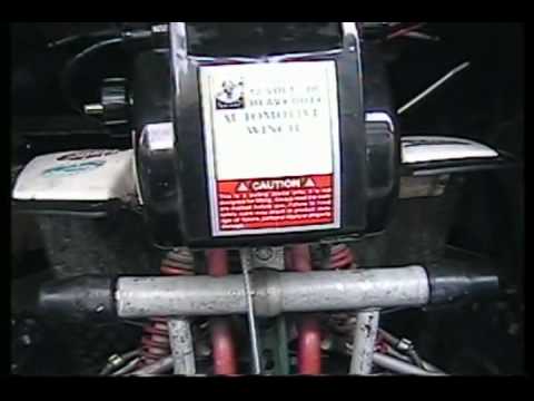 Homemade ATV Plow