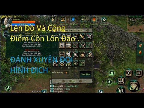 VÕ LÂM VIỆT MOBILE: Lên Đồ Và Cộng Điểm Côn Lôn Đao .