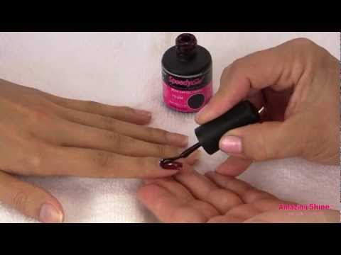 SpeedyGel Kit UVGel Nail Polish Manicure Tutorial