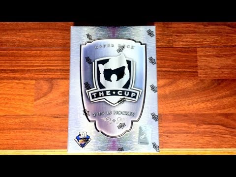 18/19 Upper Deck The Cup Hockey Box Break - 5 Hits