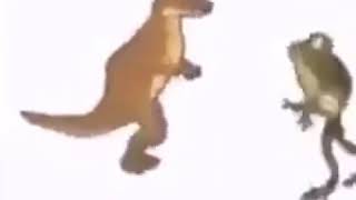 10 MINUTES DINOSAUR AND FROG DANCE 10 DAKİKA KURBAĞA DİNOZOR DANS