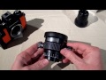 Nikonos V and 20mm Nikkor f/2.8 underwater lens