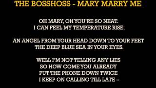 Watch Bosshoss Mary Marry Me video