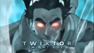 Might Guy Clips For Edit Twixtor