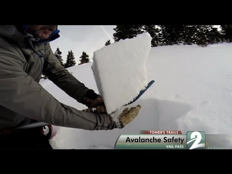 Tomer's Trails - How to Avoid an Avalanche - Back-country Skiing Vail Pass with an avalanche safety instructor, and how to spot areas to avoid.