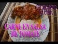 Carne En Salsa De Tomate - Cocinando Con Gloria - Comida A Mi Estilo