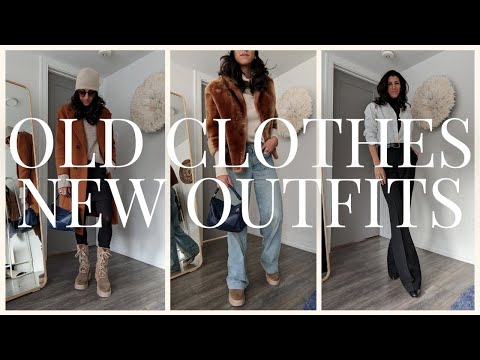 Play this video Make New Outfits From Old Clothes  Shop Your Closet Wardrobe Essentials