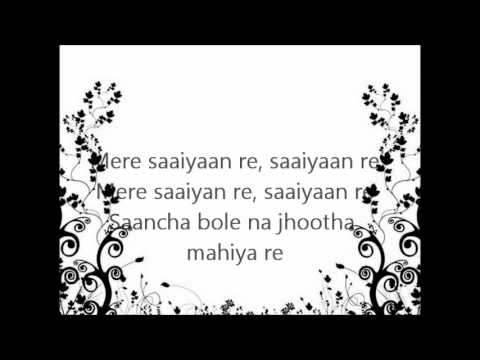 Heroine-Saiyaan With Lyrics!! ♥