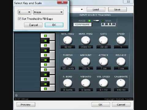 GSnap Settings ( Audacity ) - Autotune Your Own Voice - YouTube