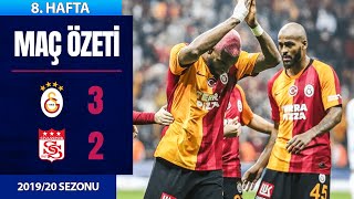 ÖZET: Galatasaray 3-2 Sivasspor | 8. Hafta - 2019/20