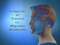Symptoms of Tension vs. Migraine Headache