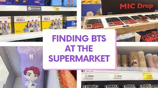 Finding BTS at the Korean supermarket!