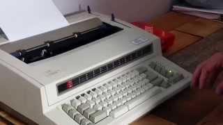 Vintage IBM by Lexmark Electric Wheelwriter 2 Typewriter