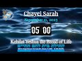 Yeshua Bread of Life - Chayei Sarah