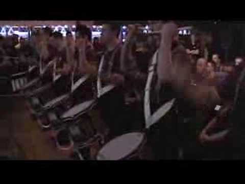 Uvf flute band, drum solo
