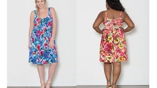 Plus Size Sundress With Built In Bra 