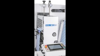 How to set up a new job of label rotary machine die-cutting of Polly Automatic machine in 2 min.?