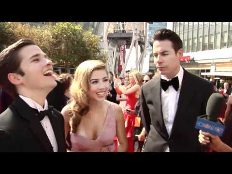 Jennette McCurdy Nathan Kress Jerry Trainor Talk'iCarly' at the Creative