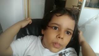 Funny face reaction