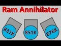 Diep.io | Triple 800K Ram Annihilator Scores - Green Square Sighting!
