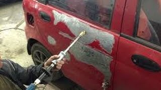 Шпаклевка покраска авто своими руками в гараже 87