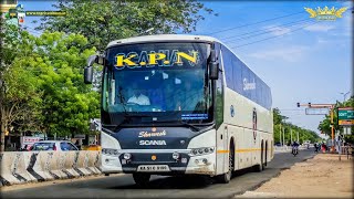 KPN Travels Scania Metrolink 14.5 near Darmapuri KPN Travels Scania Metrolink 14.5 near Darmapuri