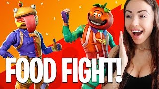New FOOD FIGHT Game Mode! (Fortnite Battle Royale)