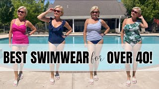 BEST SWIMWEAR for WOMEN OVER 40 / Amazon Swimsuit Haul 2023