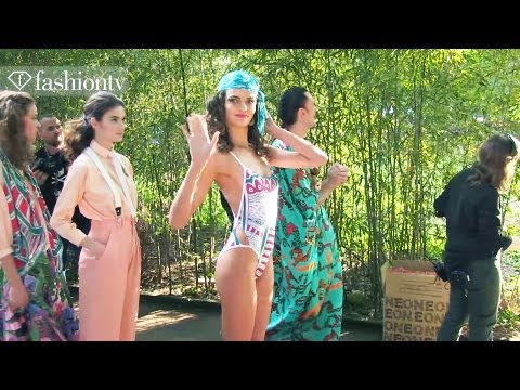 Barbara Fialho Behind the Scenes at Neon Spring/Summer 2013 | Sao Paulo Fashion Week | FashionTV