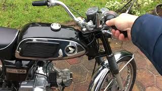 Honda Cd50 First Run After 90Cc Modifications