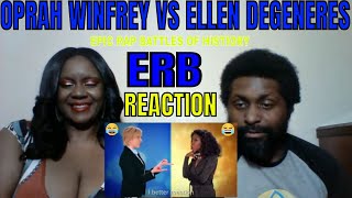 Oprah Winfrey vs Ellen DeGeneres. Epic Rap Battles of History (ERB) REACTION