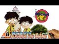 Bandbudh Aur Budbak Animation Cartoon | How To Draw Bandbudh Aur Budbak Together (Secret Club)