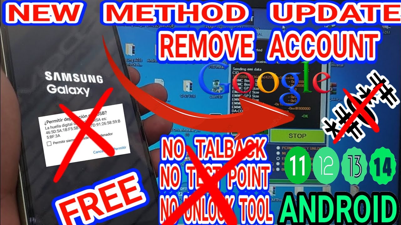 New Method Update Android 14 /13/12 / Samsung Frp bypass New Method Update Android 14 /13/12 / Samsung Frp bypass