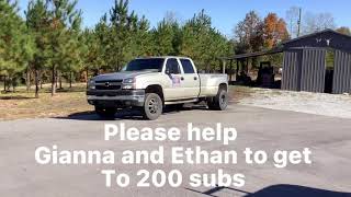 Please Help Gianna And Ethan To Get 200 Subs