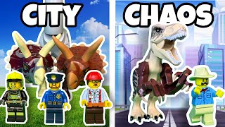 I Built A Lego Dinosaur City Gone Wrong