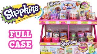 Shopkins Season 10 Full Case Opening Mini Packs Collector's Edition Blind Boxes Unboxing Toy Review