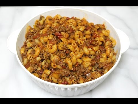 Youtube Healthy Pasta Recipes With Hamburger