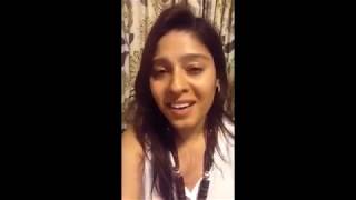 Kamli Kamli Sunidhi Chauhan Singing Without Music Kamli Kamli Sunidhi Chauhan Singing Without Music