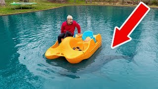 RIVER MONSTER IN POND!! (CAUGHT ON CAMERA) RIVER MONSTER IN POND!! (CAUGHT ON CAMERA)