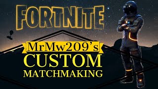 (EU) HOSTING CUSTOM MATCHMAKING SCRIMS FORTNITE | WITH SUBS | ANY PLATFORM | Fortnite LIVE !Code