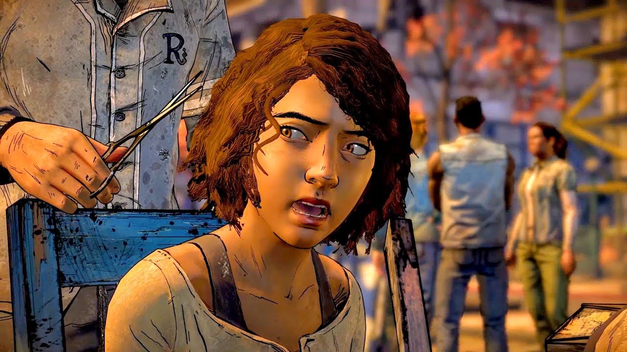 Видео Игры The Walking Dead Обнаженная Клементина