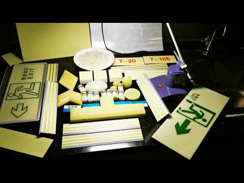 Test hàng mẫu - Vật liệu vô cơ phát sáng