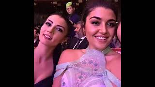 Burcu Ozberk and Hande Ercel Beautiful pictures together ✨ Whatsapp status #turk