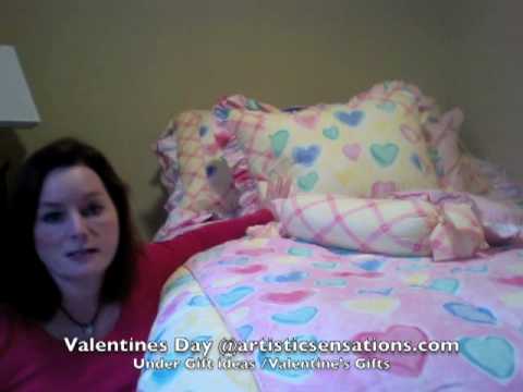 Valentines Day Gift Ideas and Teen Bedding at ArtisticSensations.com