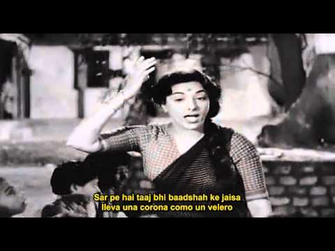 Shree 420 Ichak dana beechak dana subtitulado en español e...