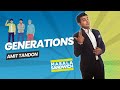 GENERATIONS | Stand Up Comedy by Amit Tandon (Ep 5 of Masala Sandwich)
